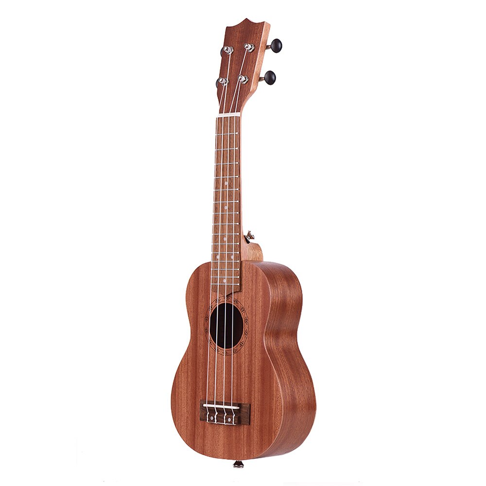21 Inch Ukelele Acoustic Soprano Ukulele Uke Sapele Wood Open Style Tuning Peg for Beginners Boys Girls Stringed instrument Part