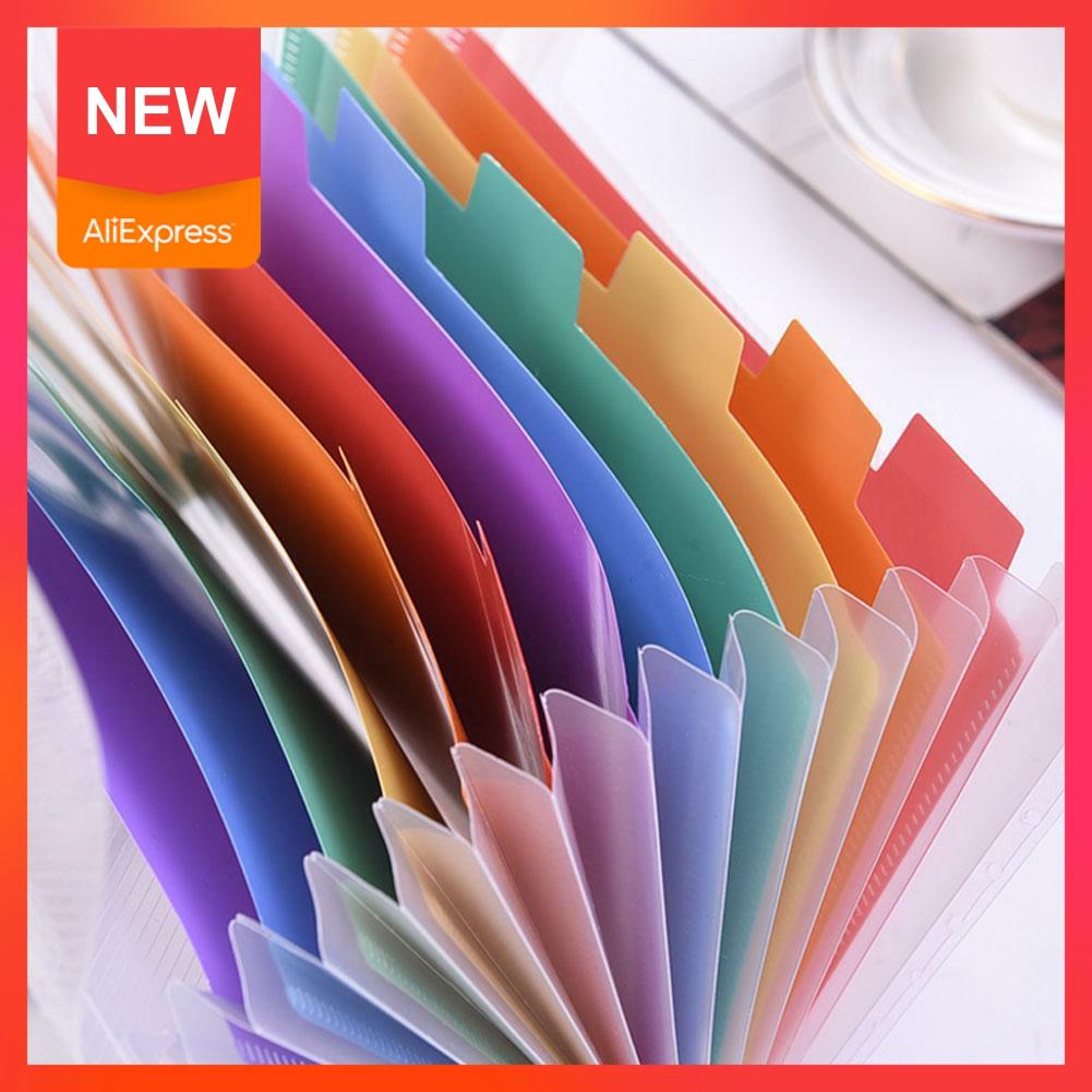 Vividcraft A6 Regenbogen Ausbau Datei Ordner Organizer Schicht Dokument 13 Lieferungen Büro Fichario Brieftasche Schreibwaren Organisieren L1B2