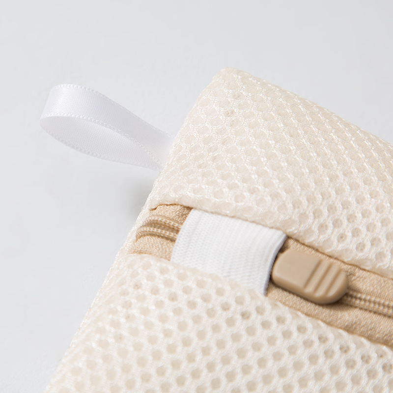 Embroidery Washing Bags Mesh Polyester Laundry Bag Portable Net Bra Wash Basket Organizer For Underwear Clothing Laundry Bag