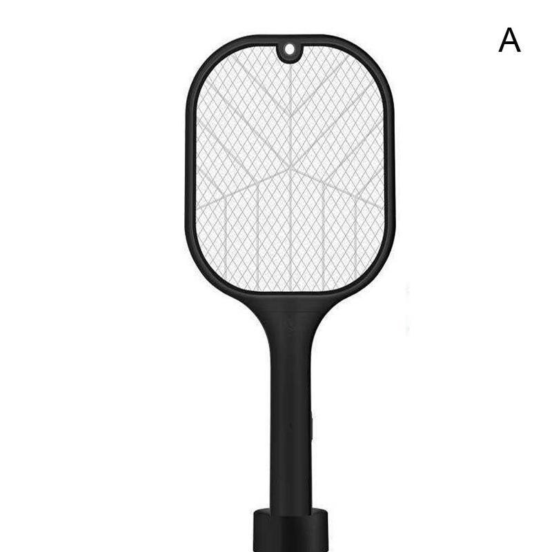 1pc USB Rechargeable Household Powerful Mosquito Killer Three-in-one Light Multi-function Mosquito Shoot Purple W2R8: A