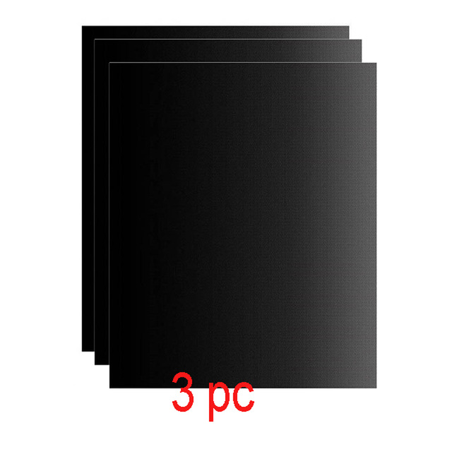 Polymères de gril antiadhésifs, tapis réutilisables, facile à nettoyer, 15.75x13 po, noir, gaz, charbon de bois, grilles électriques: Grey