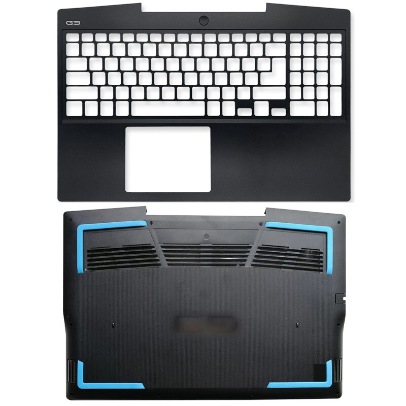 for DELL 15 G3 3590 Laptop LCD Back Cover/Front Bezel/Hinges/Palmrest/Bottom Case Computer Case: NO keyboard CD