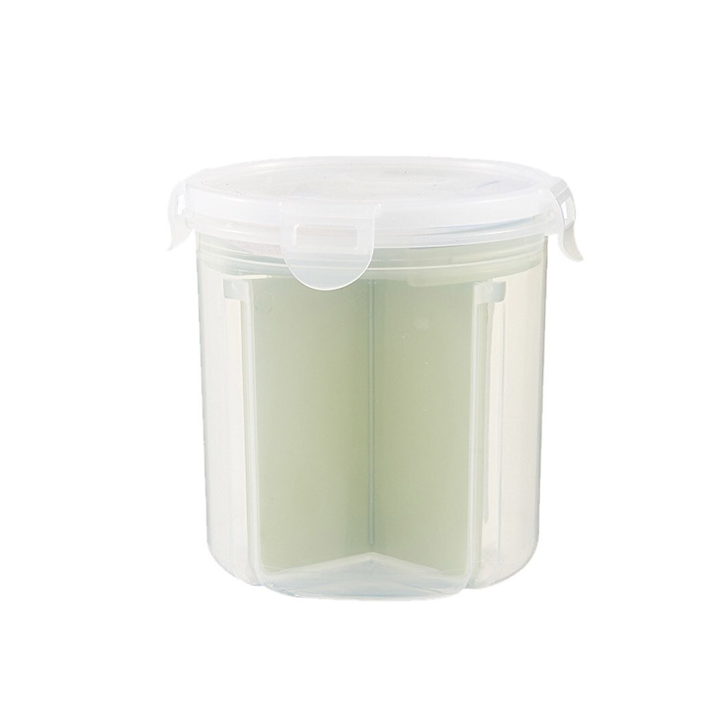 2 stuks keuken transparante kruidendoos, kruidenpot, plastic opslagcontainer, met deksel en lepel 2 stuks keuken transparante kruidendoos, kruidenpot, plastic opslagcontainer, met deksel en lepel