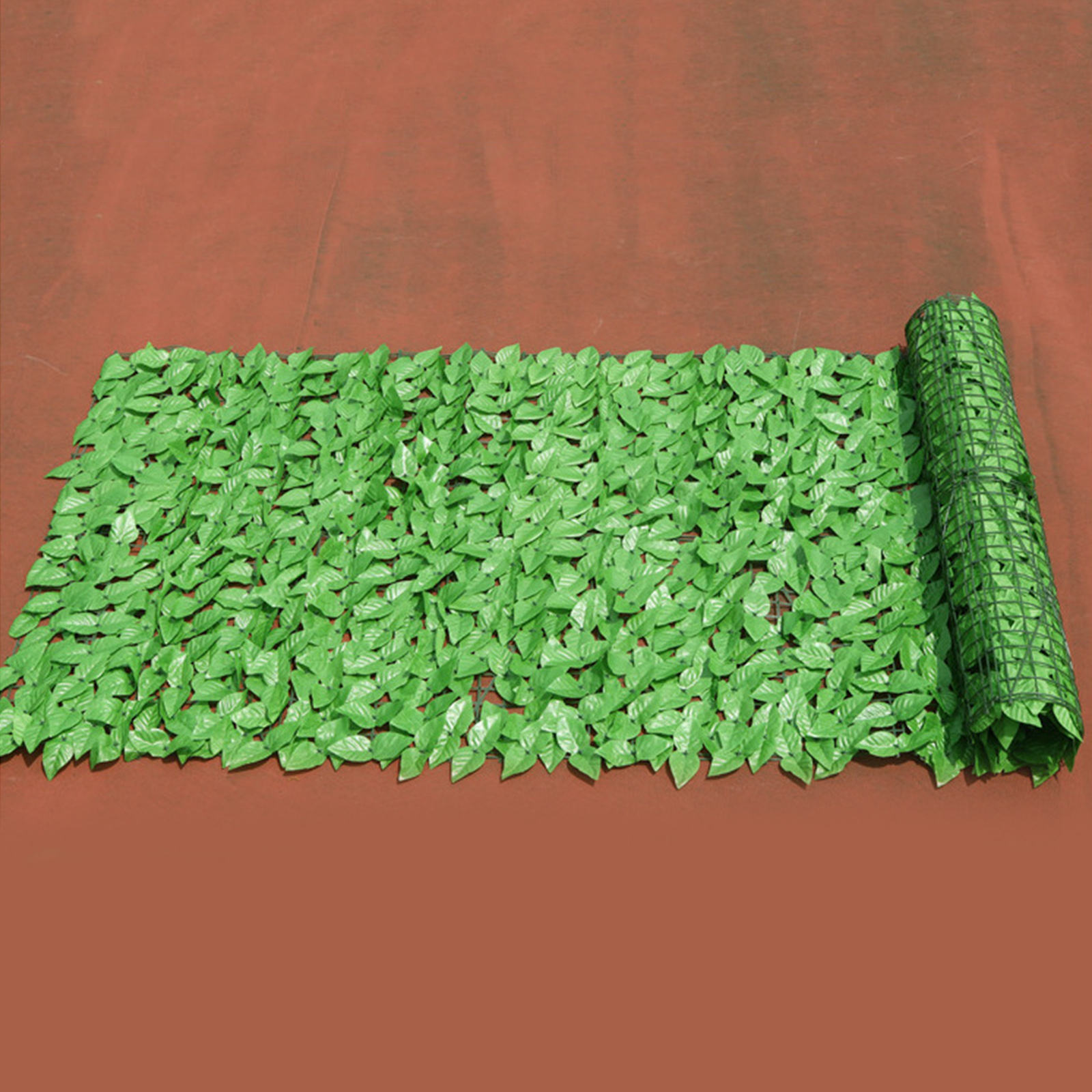 Artificial Faux Leaf Hedge Decor Panels Roll Privacy Screening Garden Fence