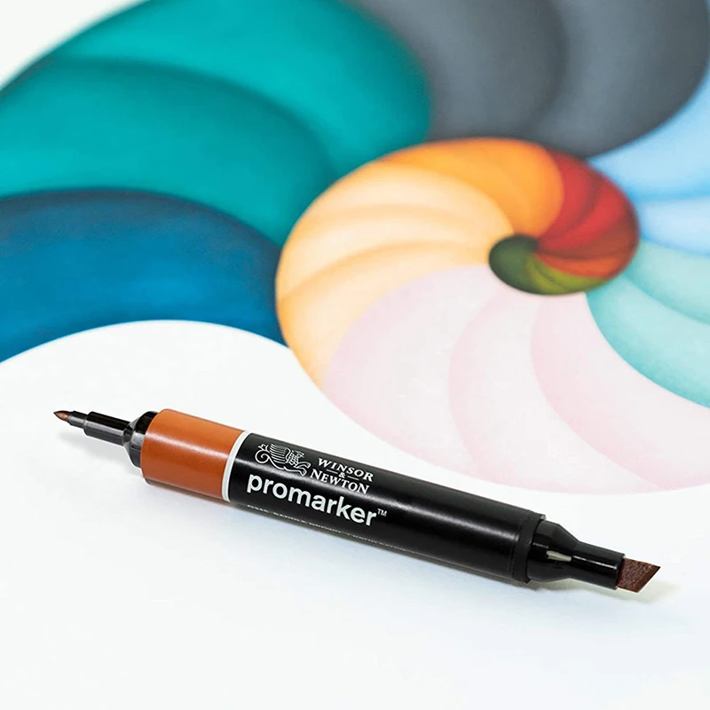 WINSOR & NEWTON Alcohol Based Promarker 6/12/24/48/96 Colors Set Twin/ Double Tip Marker Pens Pro Marker For Artists