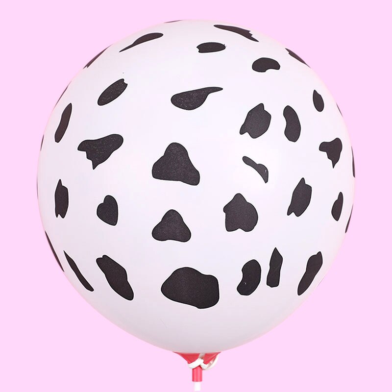 10 stk/sæt børnefest dekoration ballon dyr tegneserie latex balloner tiger skin leopard print mønster ballon børn legetøj