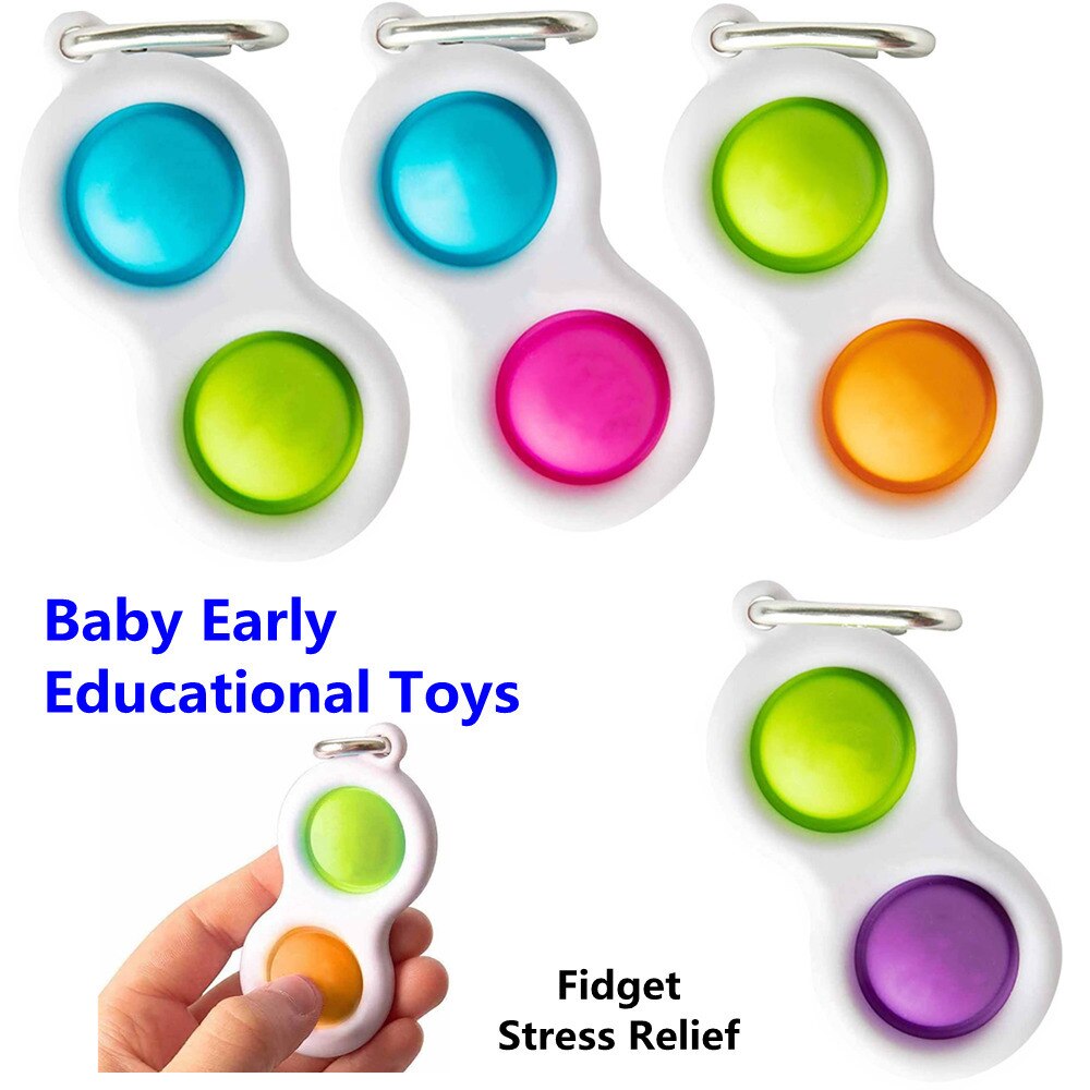 Fidget simple dimple toy fat brain toys stress relief hand toys for children adults early special educational autism needtoy