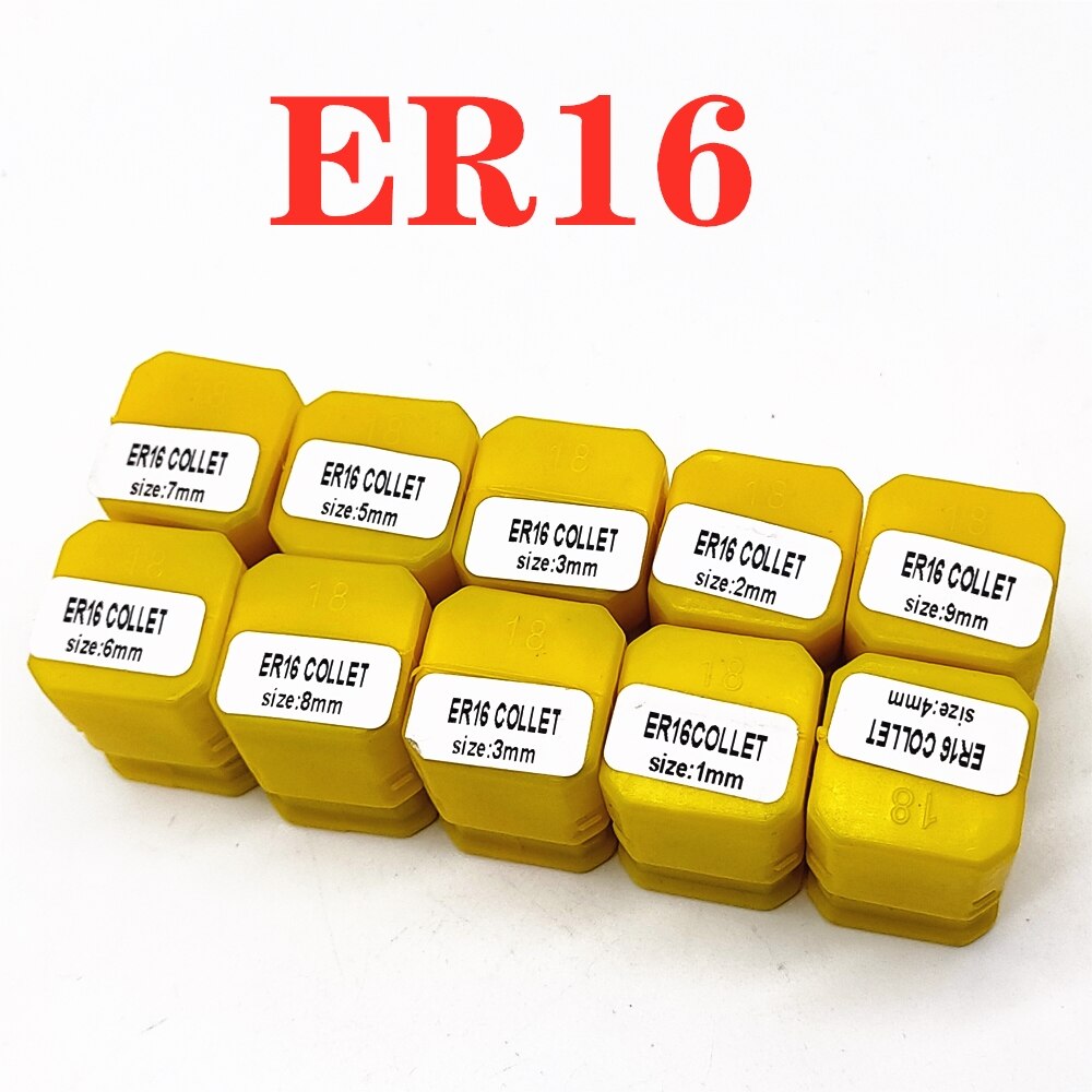 1PCS ER16 Collet Chuck 1-10MM Spring Collet For CNC Milling Lathe Tool Engraving Machine Spring Collet Chuck
