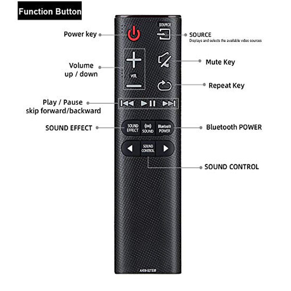 Système de barre de son à distance pour Samsung, AH59-02733B, recharge HW-J4000, , HWJ4000, HWJM4000, HW-K360, HW-K450, PS-WK450, AH59-02547B
