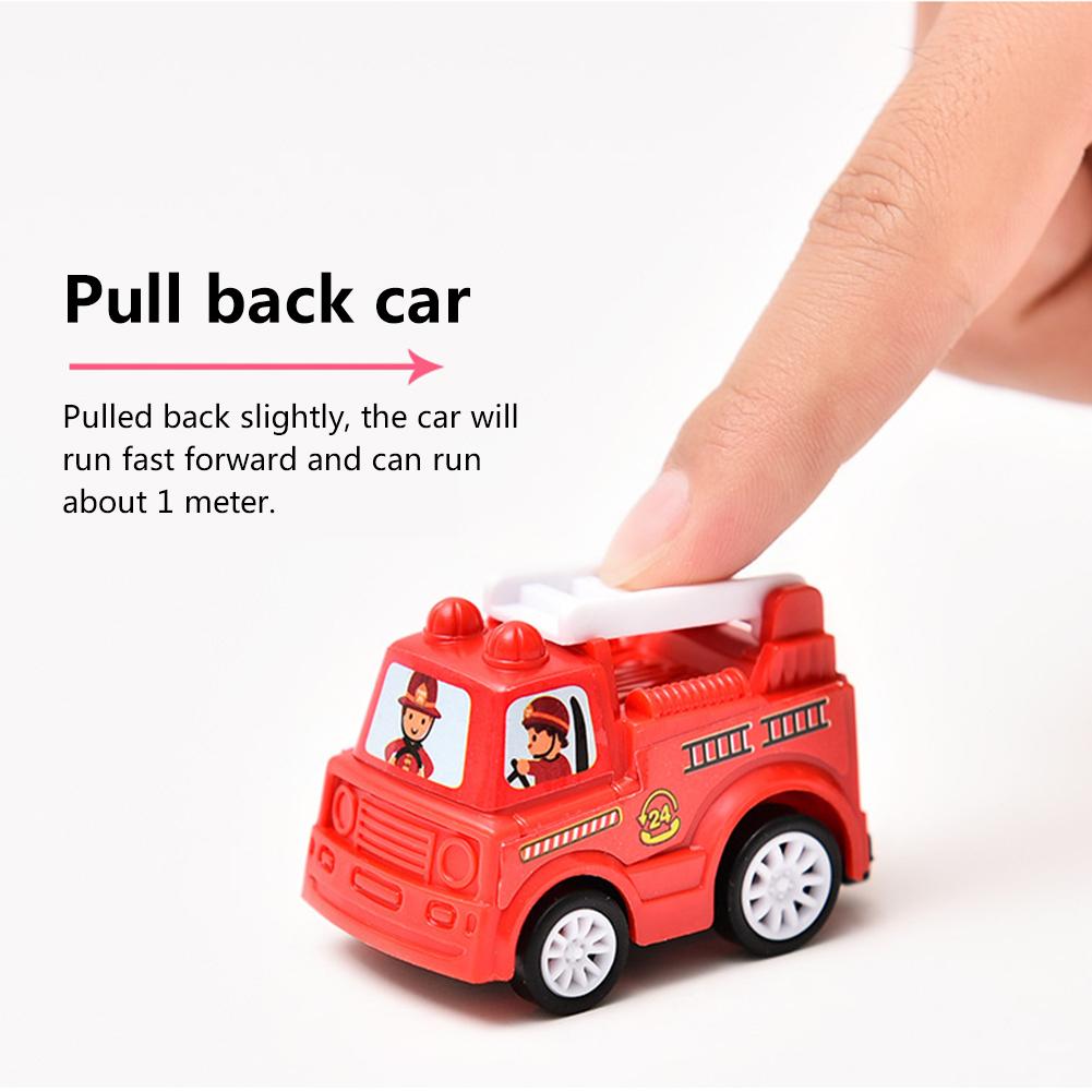 20Pcs Mini Pull Back Auto Set Niet Giftig Kleurrijke Pull Back Auto Speelgoed Set Plastic Speelgoed voor Kleine Jongens