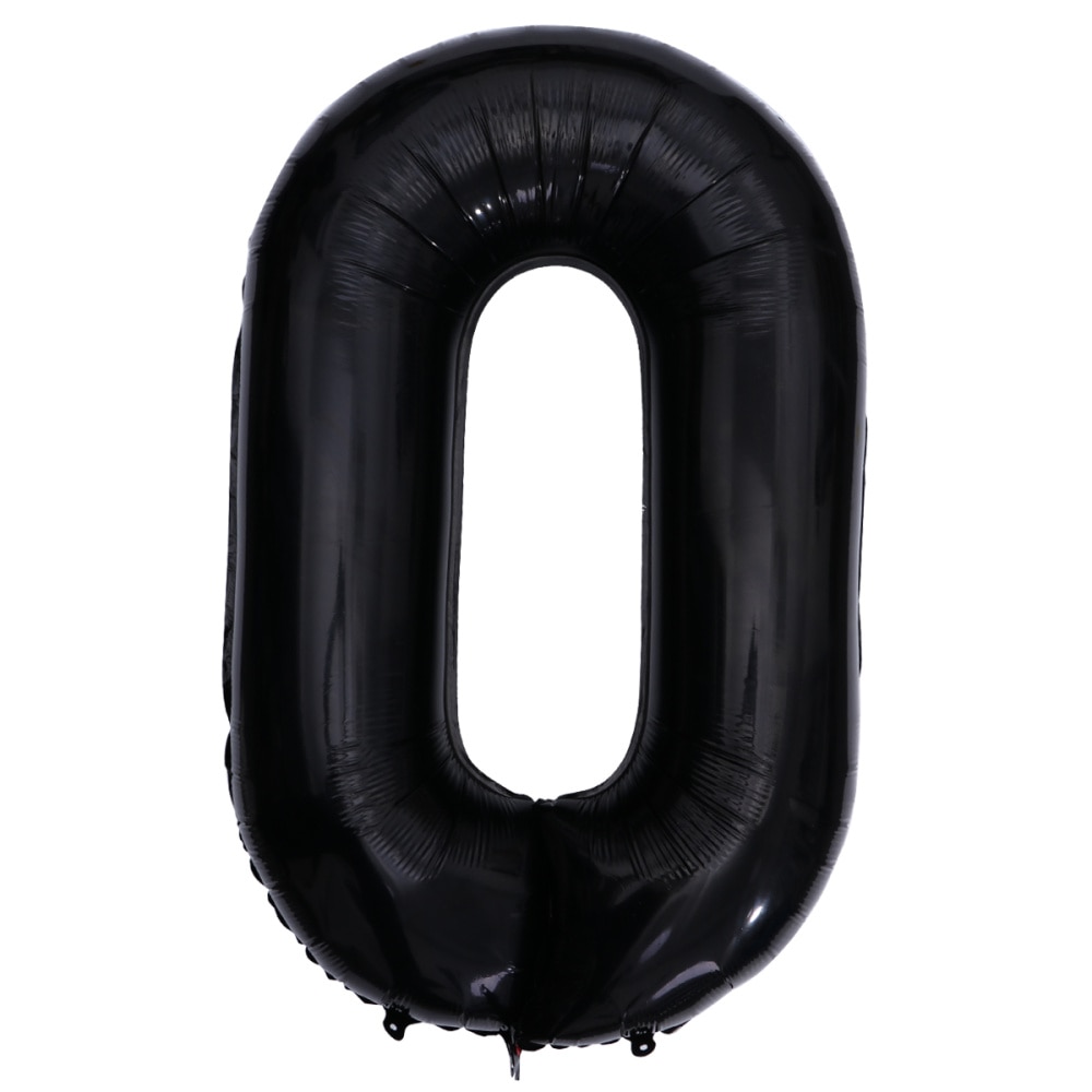 40 Inch Black 21 Number Balloons for Birthday Party Decoration Jumbo Foil Balloons for 90th Anniversary Party Supplies