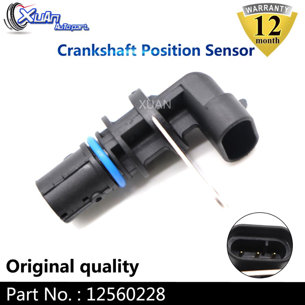 XUAN Crankshaft Position Sensor 12560228 For Chevrolet Express Silverado GMC Savana Sierra 1500 2500 3500 HD Classic For Buick