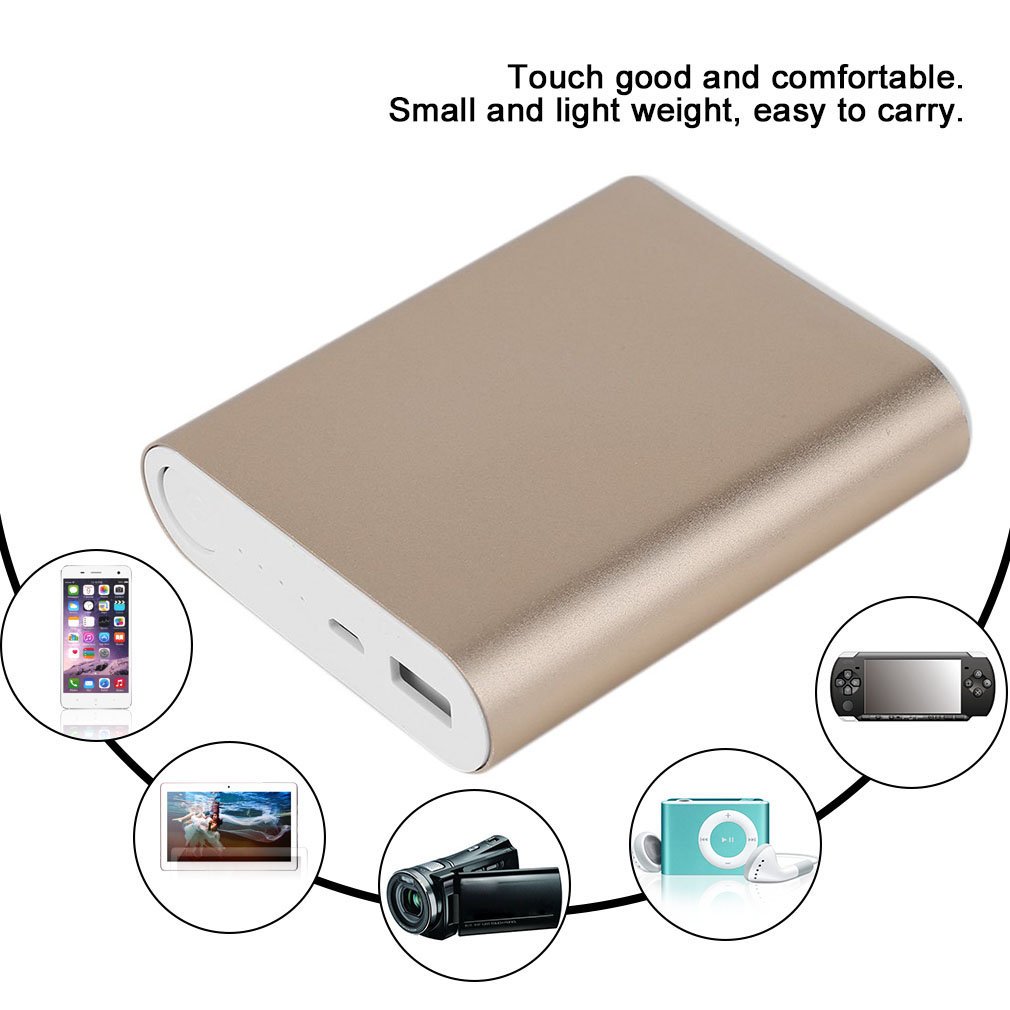 10400mAh DIY Power Bank 4*18650 Battery Box Case Kit Universal USB External Backup Battery Charger Powerbank For All Cell Phones