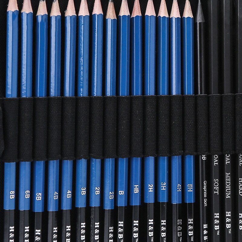 35-piece drawing pencil sketchbook set with sketching kit / art stationery stationery / art supplies / drawing