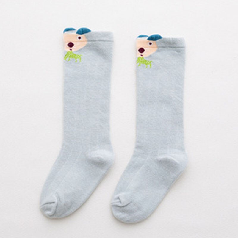 Children Baby Socks Knitted Cotton Long Tube Socks Kids Knee High Toddler Socks Kids Girls Lace Summer hollow out Kids Socks