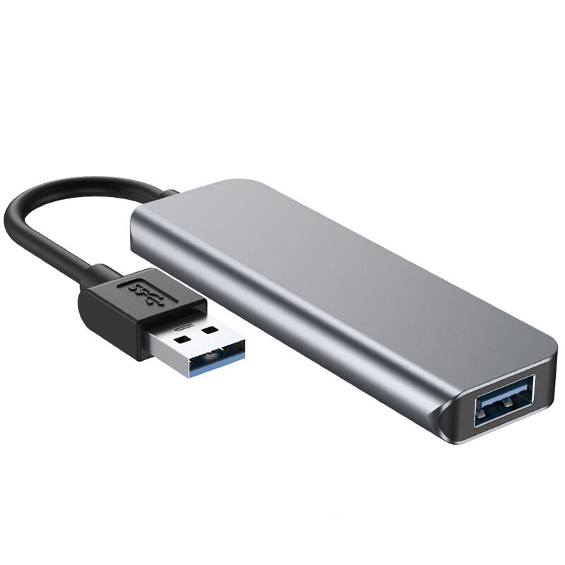Cuatro en un Hub USB 3,0 Hub Multi adaptador/divisor USB de 4 puertos velocidad para puerto de carga Mini USB para Pc portátil Hub