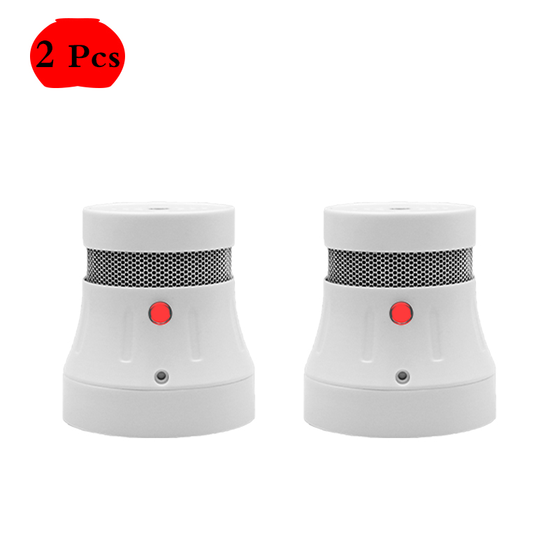Cpvan Tuya Wifi Rookmelder 3 Jaar Levensduur Batterij Rookmelder Sensor Smart Home Security System Fire Alarm Detector Sensor: 2x Smoke Detector