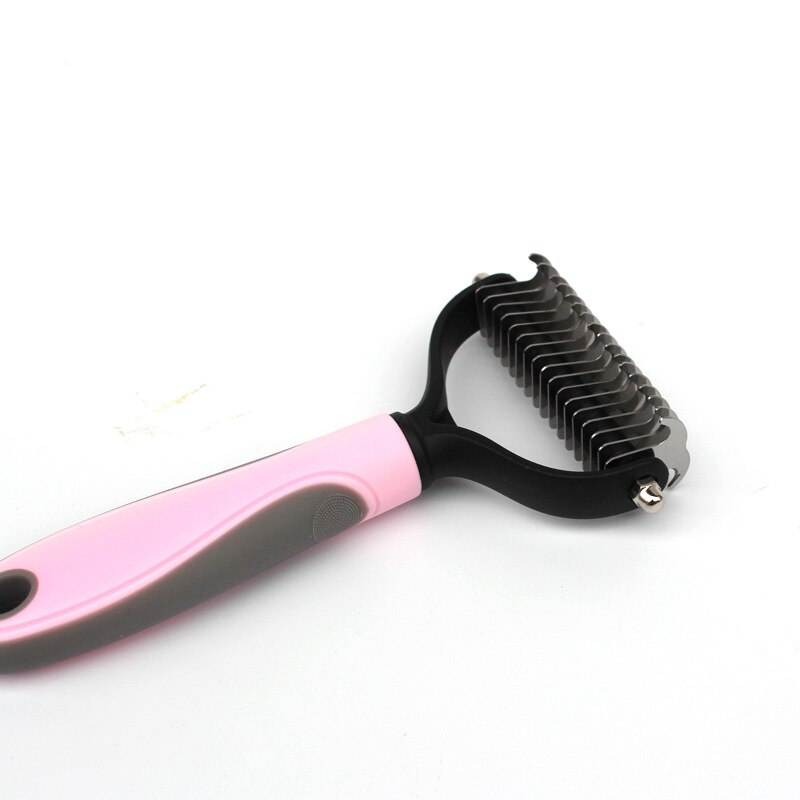 Pet Tangle Teezer Comb Removes Hairs Cat Comb For Cats Dogs Grooming And Care Pets Acessorios Dogsupplies Accessories Brush: Pink / L