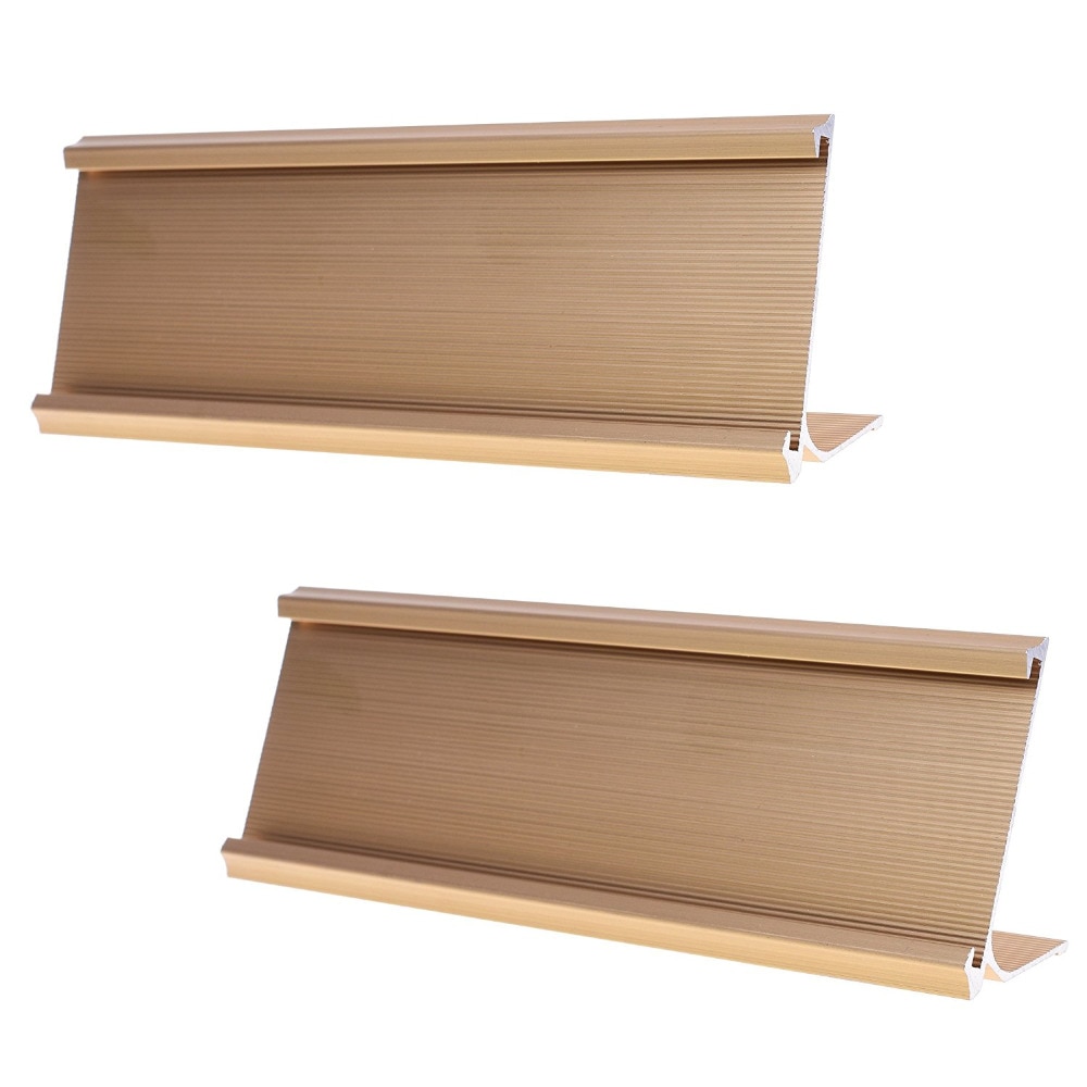 Metal Office Name Plate Holder, 7-1/16 x 2inches (... – Grandado
