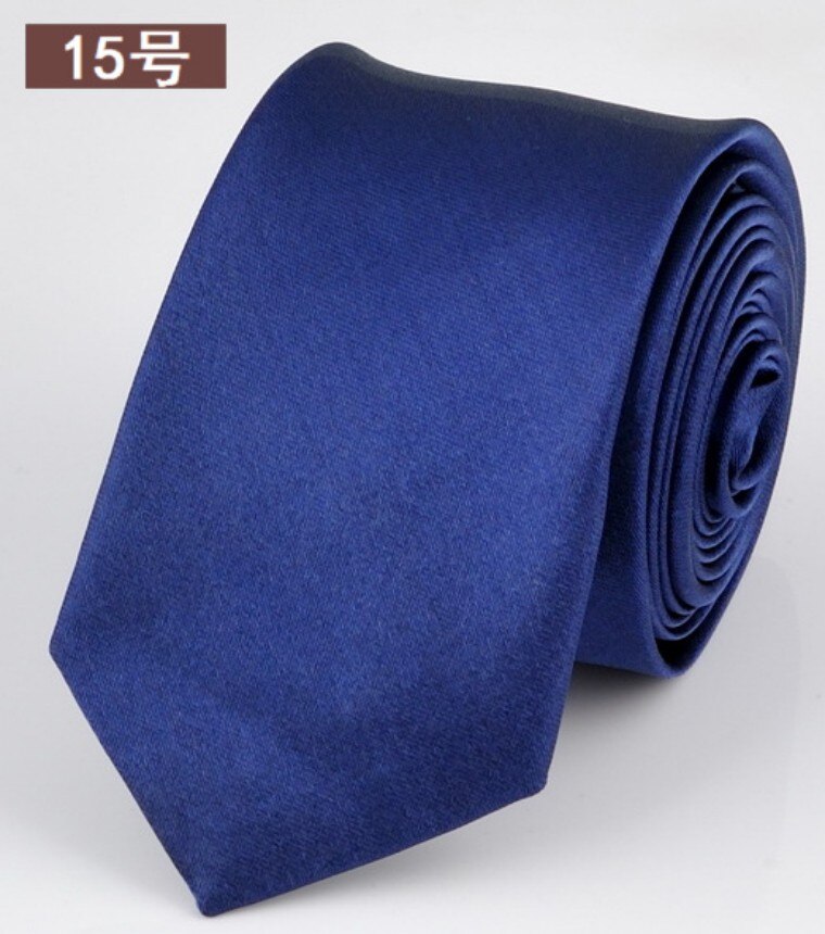 Corbata negra delgada Casual flecha Skinny rojo corbata para hombres 5cm estrecha Hombre Accesorios simplicidad para Formal corbatas: Dark Blue