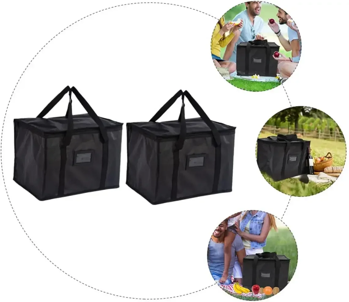 70L Extra Large Travel Lunch Bag Camping Cooler Box Picnic Bag Drink Ice Insulated Cooler Cool Bag Food Drink Storage