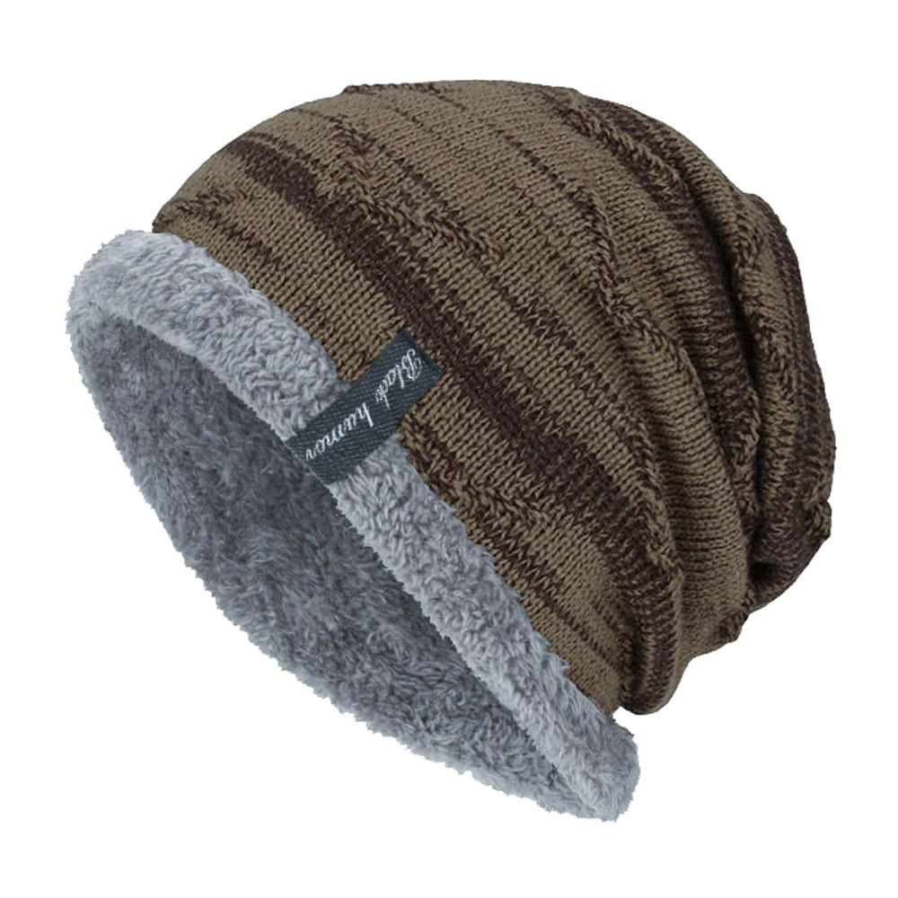 lässig Winter Hütte Männer Beanies Für Männer Kappen Flauschigen Dickes Kalpak Männlichen Herren Winter Kappen Skullies Motorhaube Homme Hiver