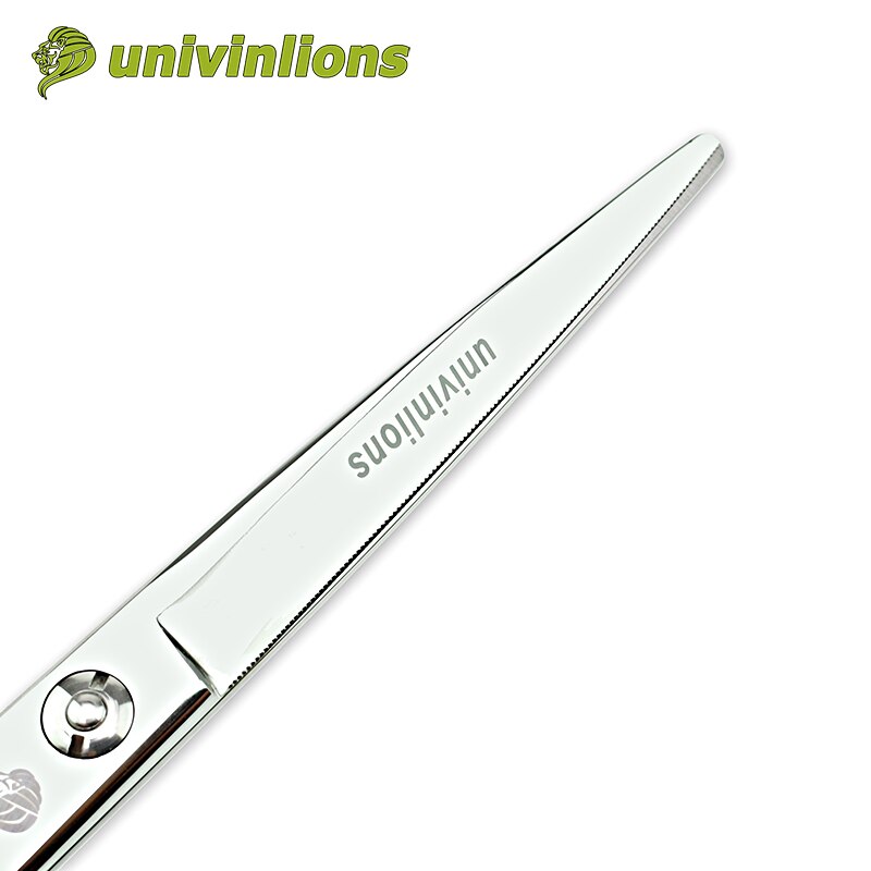 univinlions 6 inch micro serrated hairdressing scissors hairdresser small teeth hair scissors haircut shears