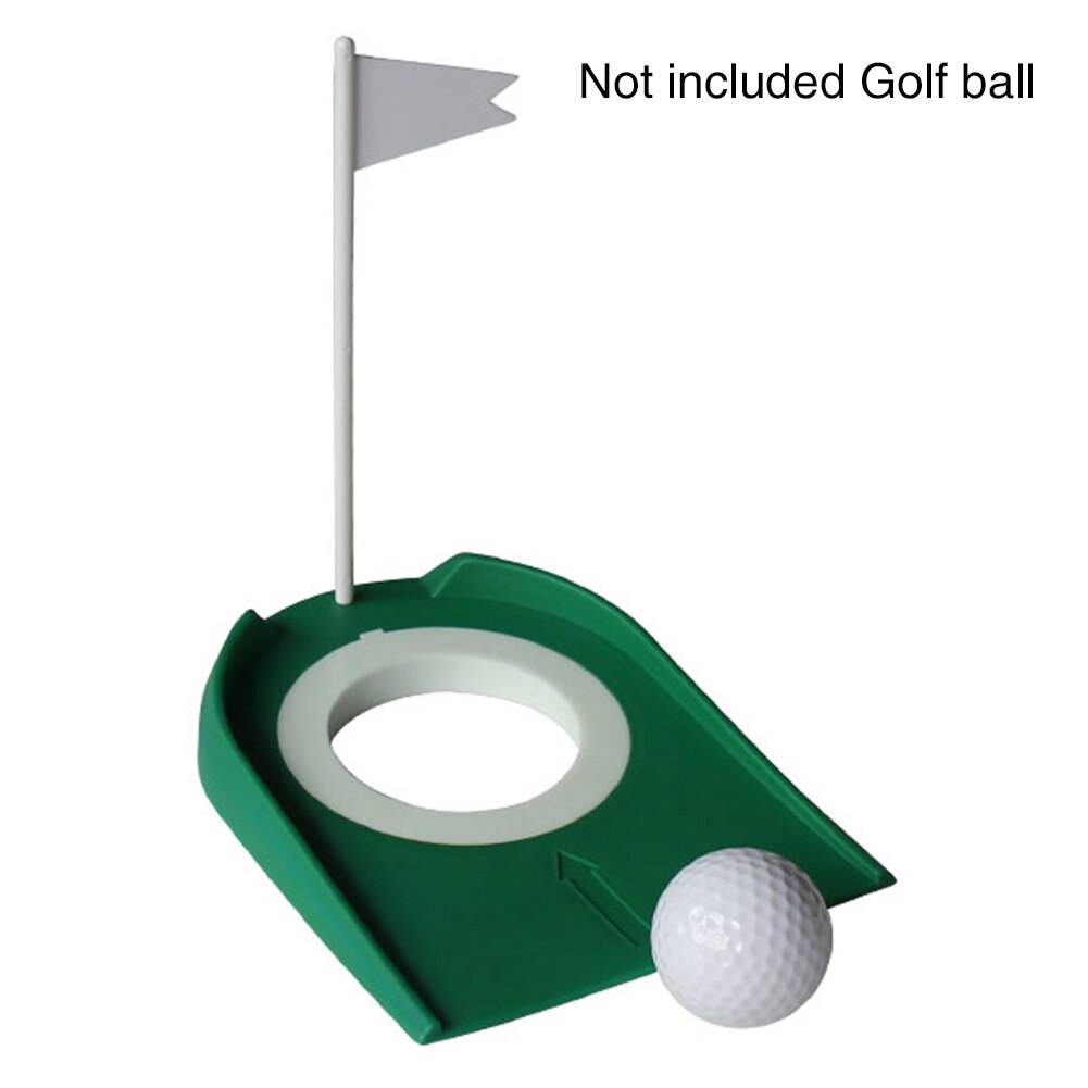 Sport Training Aids Adjustable Hole Lawn Indoor Outdoor Removable Golf Putting Cup With Flag Regulation Practice Practical ABS