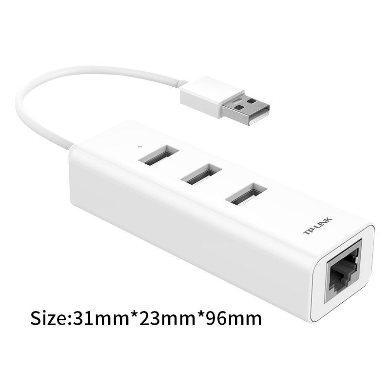 Tp-link tl -uf213 ekstern usb 2.0 kablet ethernet nettverkskort adapter usb 10/100m ethernet  rj45 lan til vinduer/mac/linux