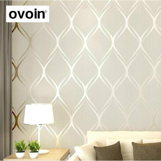 Modern Simple Line Striped Non-Woven Wallpaper Bedroom Living Room Dining Room Study Background TV Wall Wallpaper: WP57905