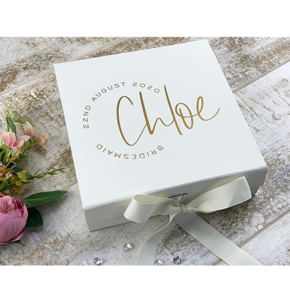 Personlised Wedding Box, Bridesmaid Proposal Box, Bridesmaid Box, Wedding , Thank you Be My Bridemaid boxes