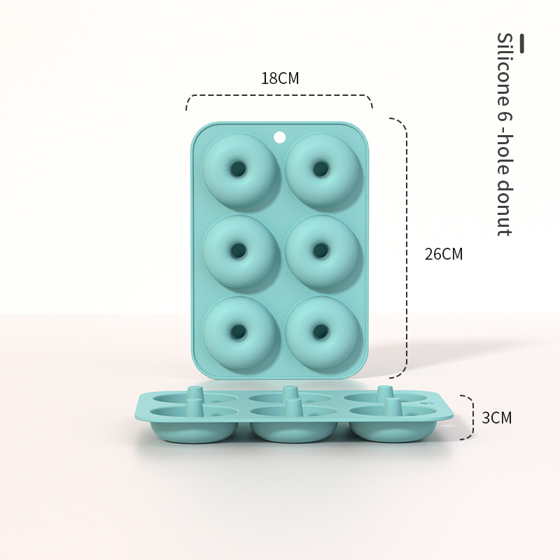 Moldes de silicona para hornear, molde para pastel redondo estriado, formas antiadherentes para bollos de gelatina, molde para pan