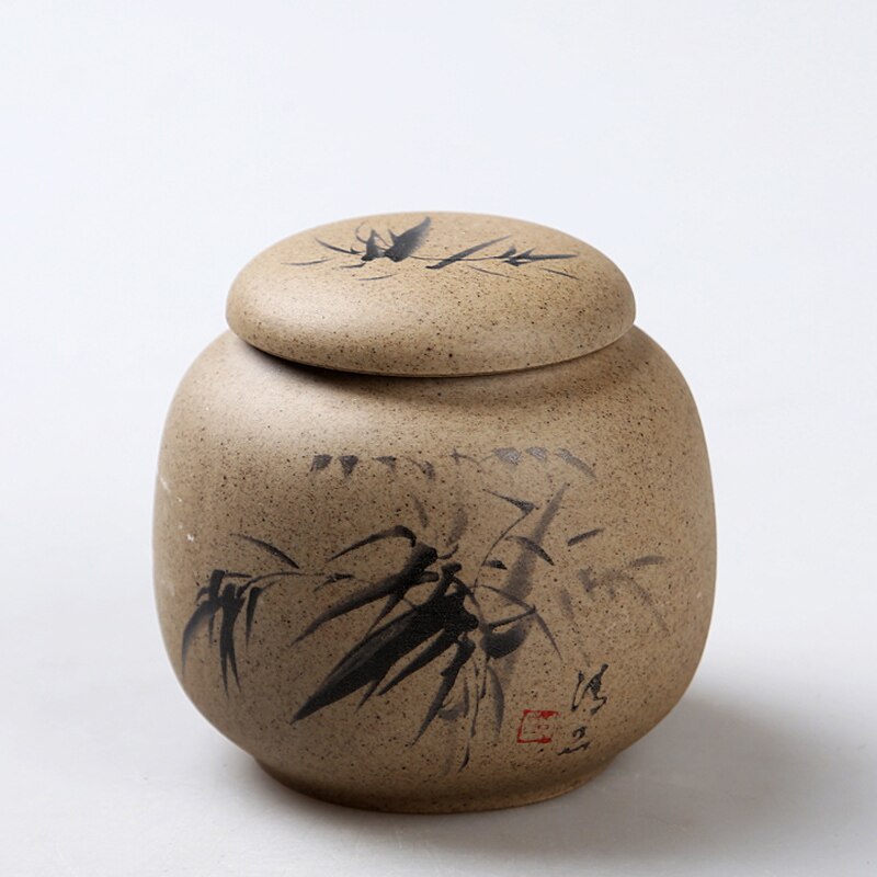 Keramische Pot Paars Zand Kleine Pot As Doos Pot: 8.3x8cm