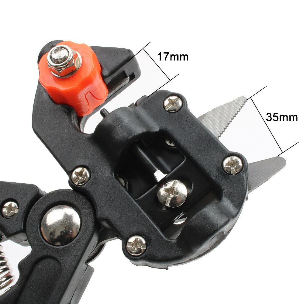 2 Blades Grafting machine Garden Tools Chopper Tree Grafting Tools Secateurs Scissors grafting KIT Cutting Pruner with membrane