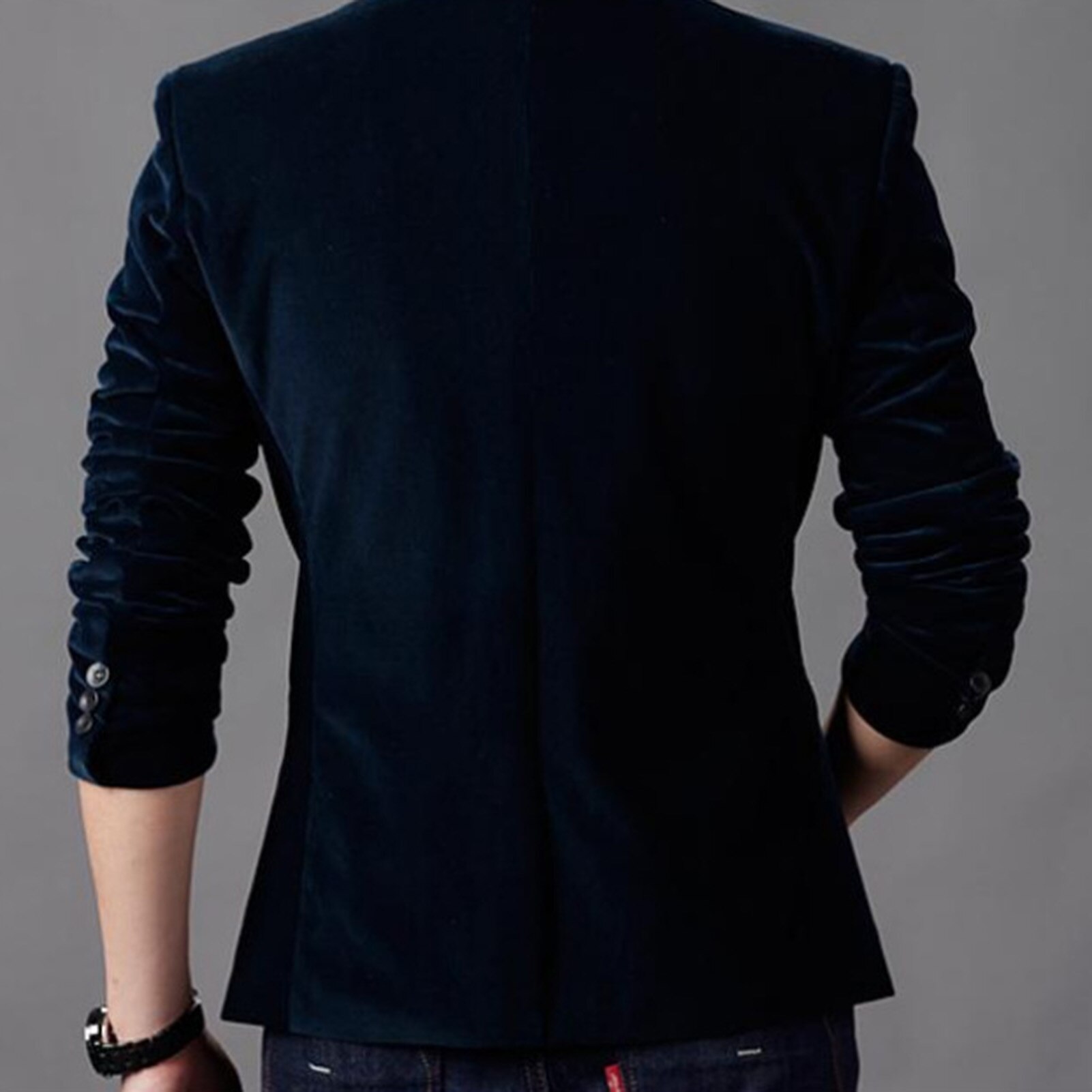 Men Blazer Business Suit Velvet Classic Version Lapel Collar Men Cloth for Company Plus Size Male Blazers Mens Coat Wedding