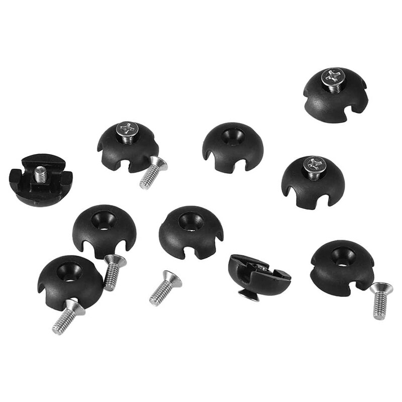 10 Stuks Deck Line Gids Ingelaste Ronde Out Pull Touw Gesp Montage Accessoires Voor Kajak Kano Boot