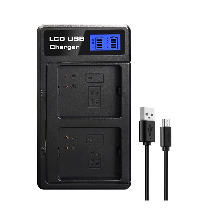 Arlo Go Arlo Pro/Pro 2 A-1 LCD Dual Battery Charger for Arlo Go / Arlo Pro / Arlo Pro 2 Wire-Free HD Security Camera Replace