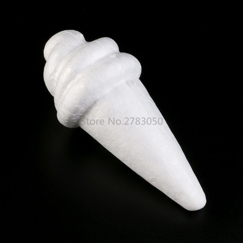 Dummy Styrofoam Foam Cake Dummy Modelling Ice Cream Shape Sugarcraft Flower Wedding Cake Shop Decoration DIY