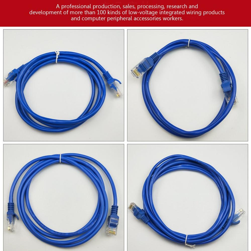 5/10/15/20/25/30/50m CAT5 100M RJ45 Ethernet Cables Connector Ethernet Internet Network Cable Cord Wire Line Blue Rj 45 Lan CAT5