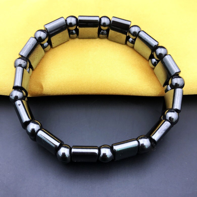 1 Stck Verkaufen Ich würde Armbänder Schwarz, sterben Alte Weisen Stil Neue Männer Armbinde Stein Magnetische Natürliche Schwarz: Ursprünglich Titel