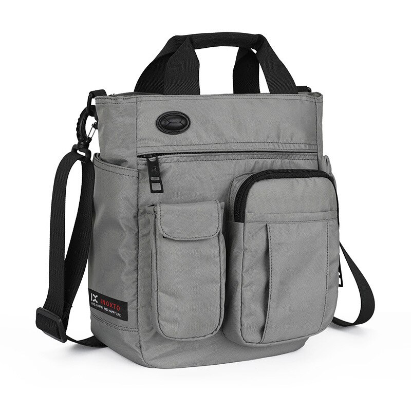 Sporttas heren reistas schoudertas sporttas voor fitness reizen gymtas sac de sport tas training multifunctioneel  xa615wa: Grijs
