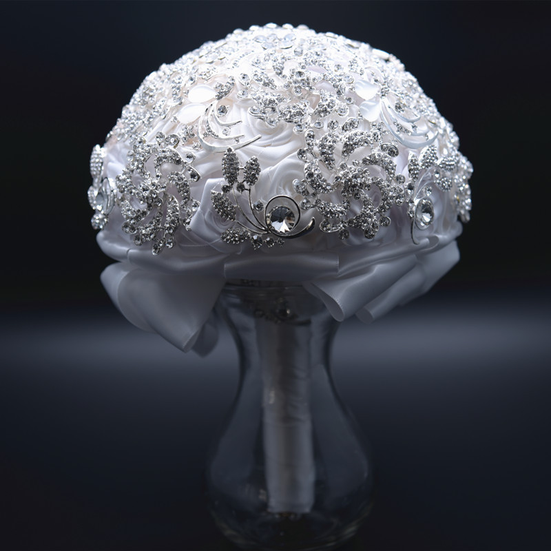 AYiCuthia luxe mariage Bouquet cristal mariée Bouquet mariage broche Bouquet bijoux mariage Bouquet S2