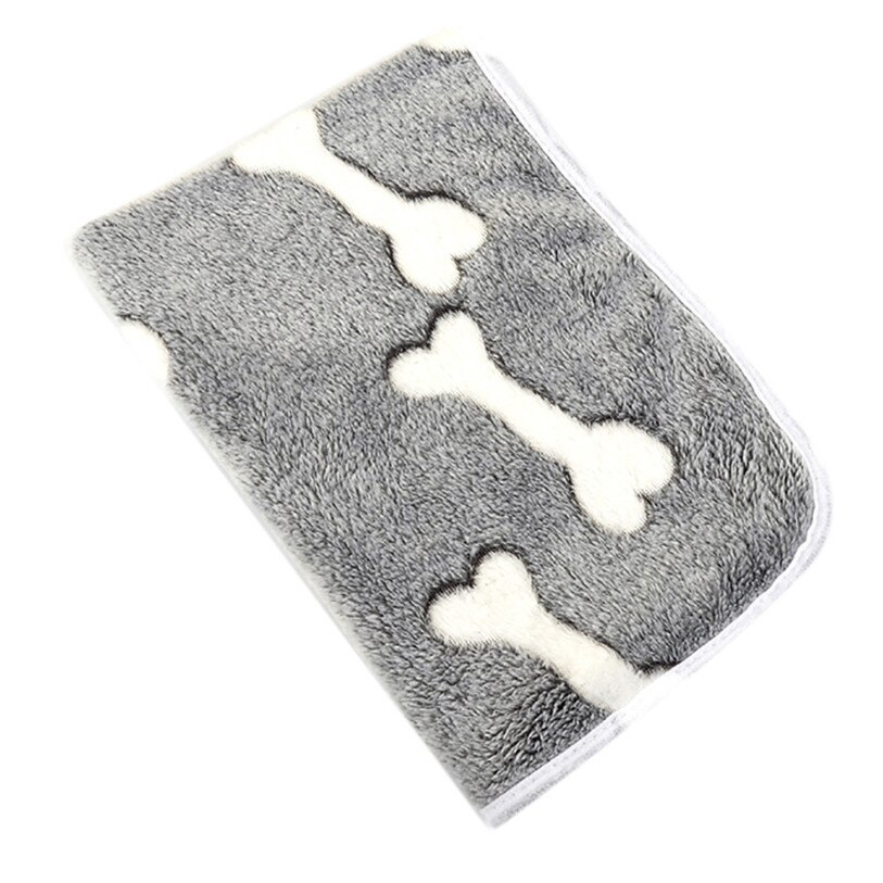 HEYPET Coral Fleece Deken Huisdier Hond Bed Kat Mat Zachte Kat Bed Puppy Kitten Winter Warm Dierbenodigdheden voor Kleine medium Honden Katten