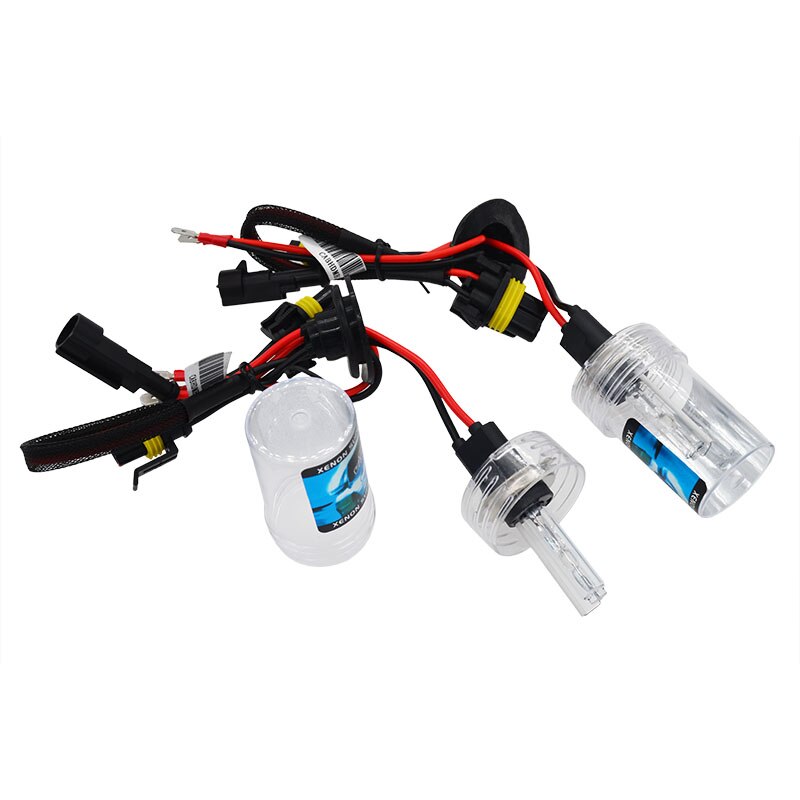 HIDLT-bombillas de faros Xenón HID H7C, 55W, 35W, luz de coche, Base de Metal H7, lámpara de repuesto HID, 4300K, 5000K, 6000K, 8000K