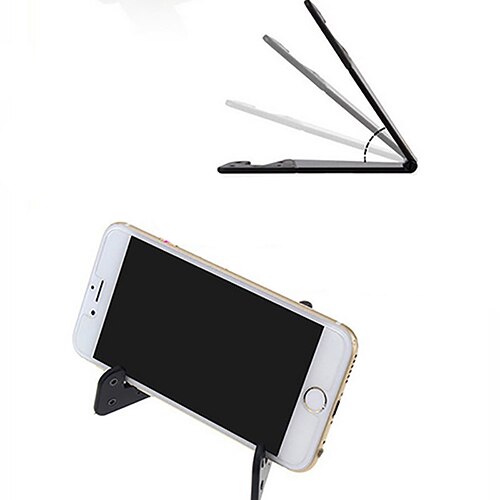 V-Shaped Universal Foldable Mobile Cell Phone Stand Holder for Smartphone & Tablet Adjustable Support Phone Holder