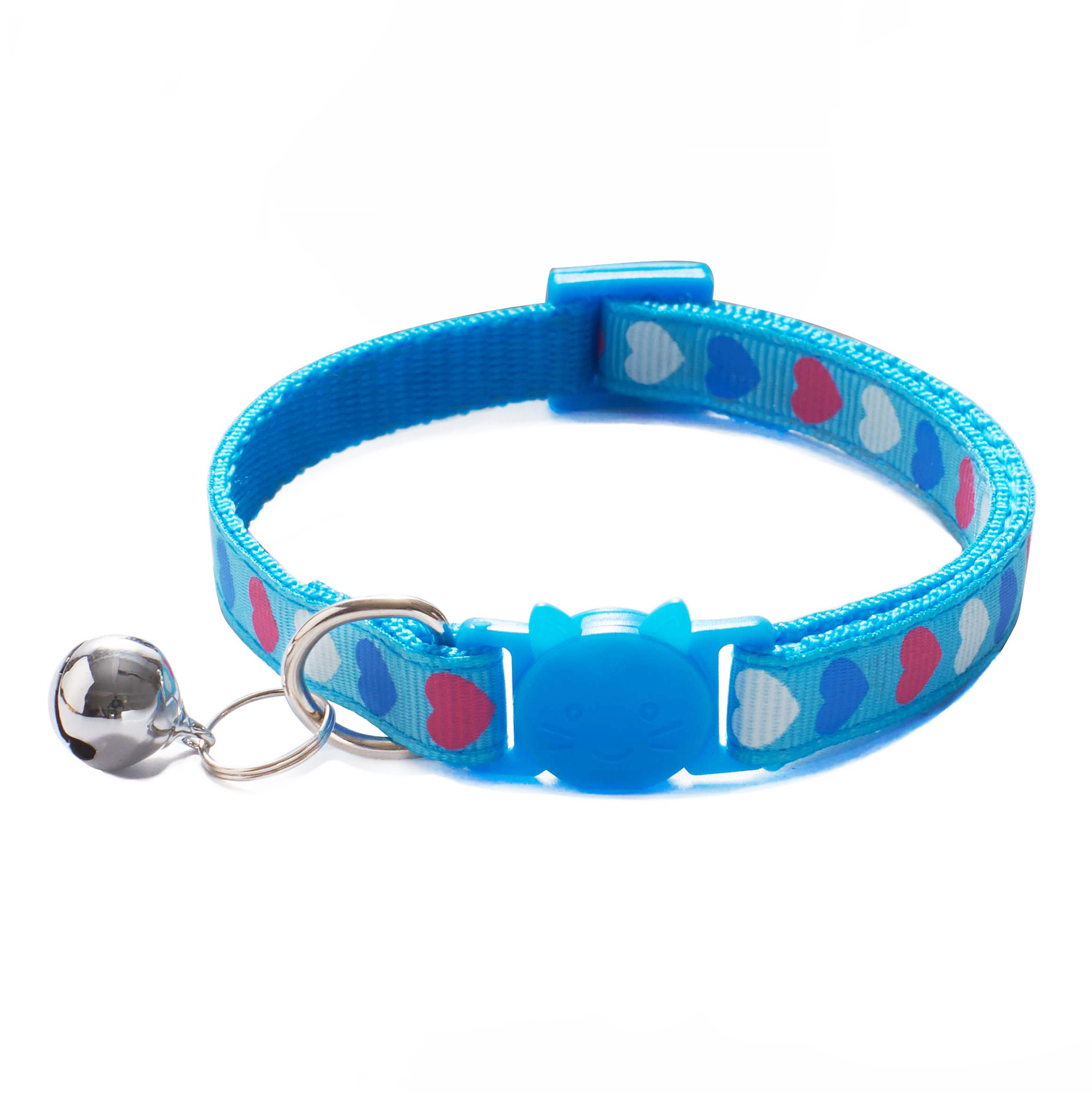 Collar para mascotas con cascabel, para perros y gatos pequeños, ajustable, accesorios de seguridad: 5