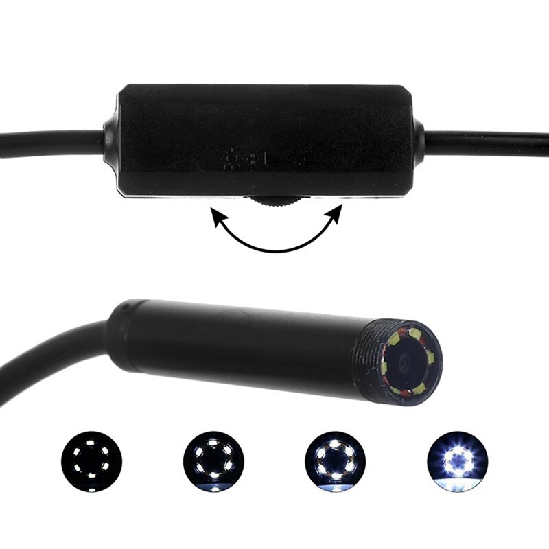 F99 wifi endoskop kamera 8mm linse  hd720p 1m hardtråd trådløst endoscopio vanntett inspeksjonsboreskop for telefoner