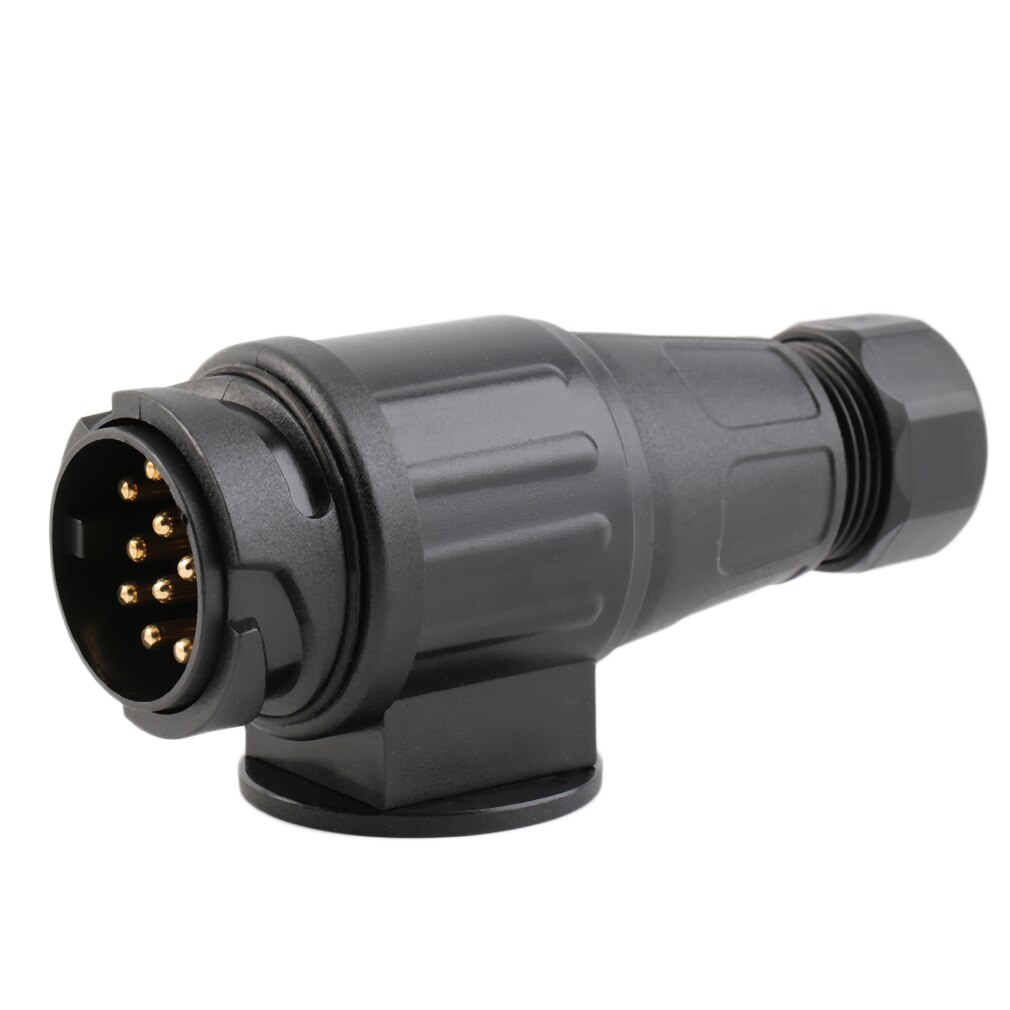 12V Vehicle Tirol 13Pins 13-pin Trailer Plug 13Pole Connector Towing Bar Socket Plastic plug socket trailer cable 12V EU