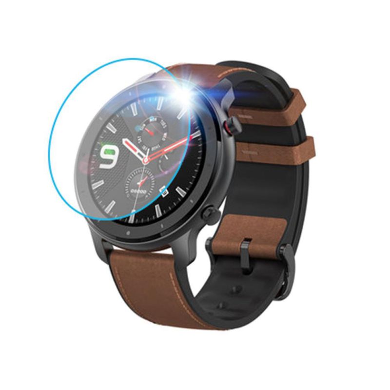 El más Protector de pantalla de vidrio templado de película transparente de para AMAZFIT GTR Smart Watch 42/47mm Smart watch accesorios de protección: 47MM