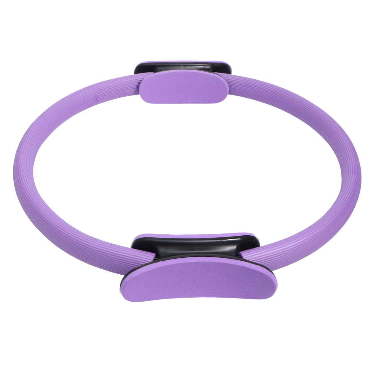 1pc Pilates Resistance Ring Yoga Circle Body Balance Fitness Assistant Gym Workout Accessories (Purple)
